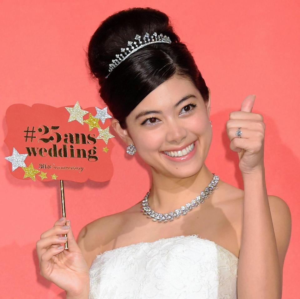 森星 結婚 まだまだ先 花嫁姿で笑顔 芸能 デイリースポーツ Online