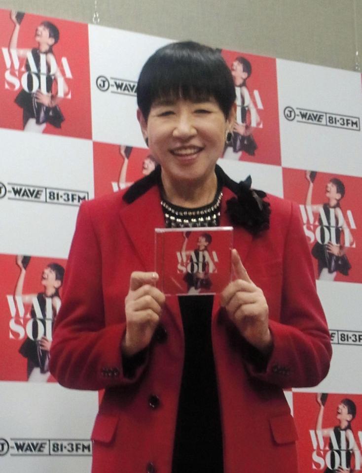 新アルバムをＰＲする和田アキ子＝東京スカイツリータウン