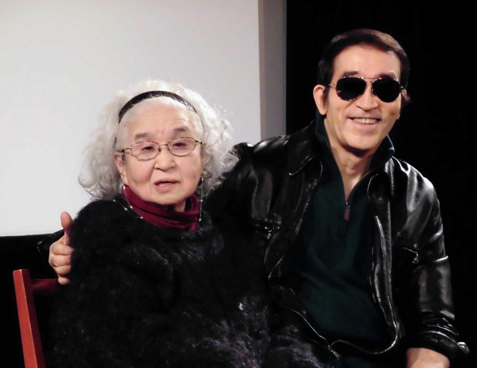 野上照代氏とトークショーを行った荒木一郎