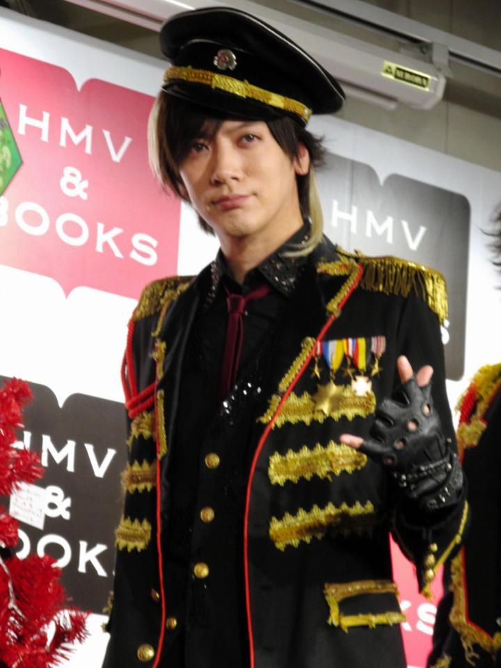 新曲「ＹＡＩＢＡ」のイベントに出演したＤＡＩＧＯ＝東京・渋谷モディ