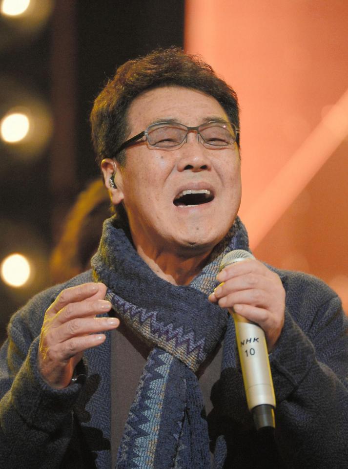 本番に向けリハーサルした五木ひろし＝ＮＨＫホール（撮影・堀内翔）