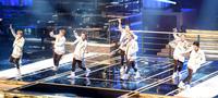 歌とダンスでファンを引きつける三代目　Ｊ　Ｓｏｕｌ　Ｂｒｏｔｈｅｒｓ＝東京新宿区の新国立劇場（撮影・開出牧）