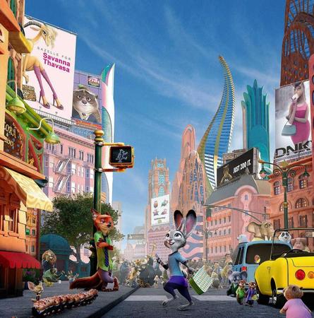 「ズートピア」日本版ポスター（ｃ）２０１５　Ｄｉｓｎｅｙ．