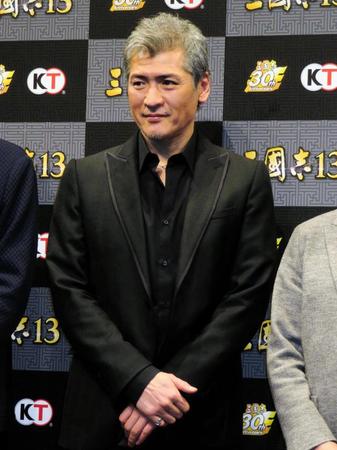 「三國志１３」イベントに登場した吉川晃司