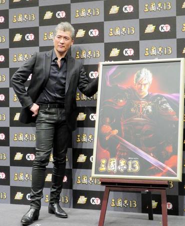 自身をモチーフの戦国武将が誕生した吉川晃司