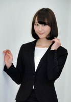 髪を切った心境を語った松井玲奈＝東京・ＡＰ品川アネックス