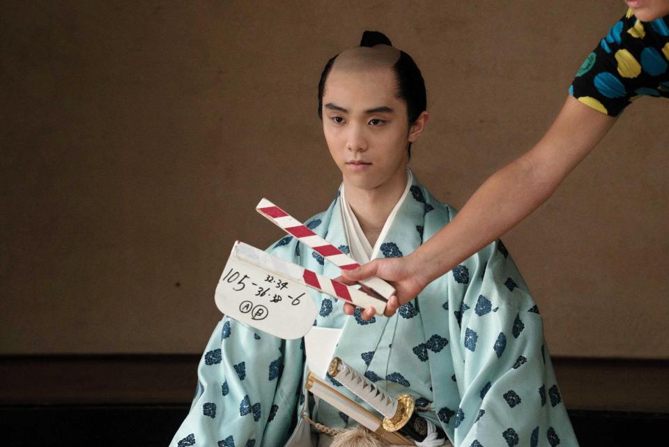 　殿役で俳優デビューする羽生結弦（切り込み写真）