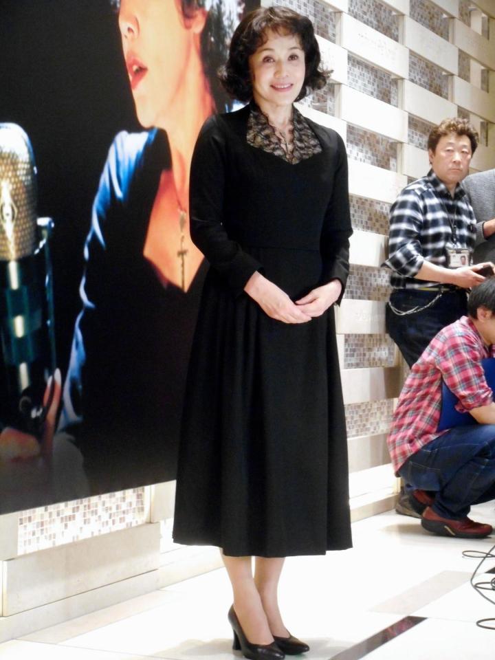 主演舞台「ピアフ」の稽古を公開した大竹しのぶ＝東京・日比谷のシアタークリエ