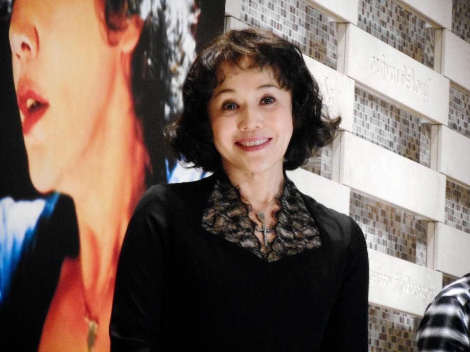 主演舞台「ピアフ」の稽古を公開した大竹しのぶ＝東京・日比谷のシアタークリエ