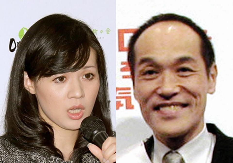 上西小百合衆院議員（左）と東国原英夫