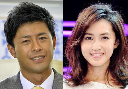 　結婚を明らかにした榎並大二郎アナ（左）と有村実樹