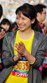 日テレ・笹崎アナ　東京マラソンで“昼の銀座”疾走