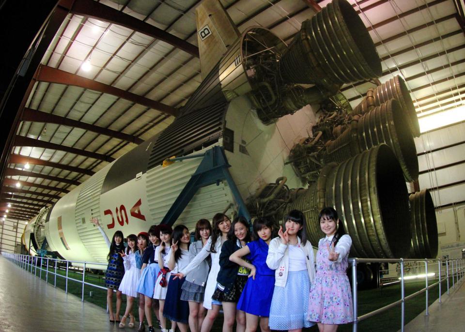 　ジョンソン宇宙センターを訪れたモーニング娘。’１６　