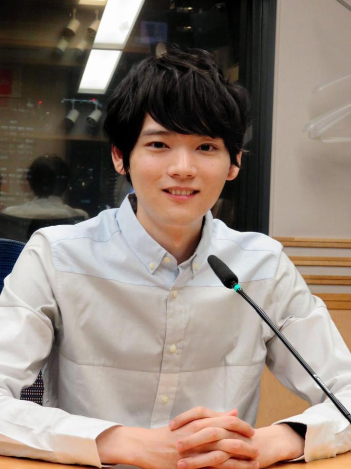 自身初となる冠番組の初収録を行った古川雄輝＝東京・文化放送