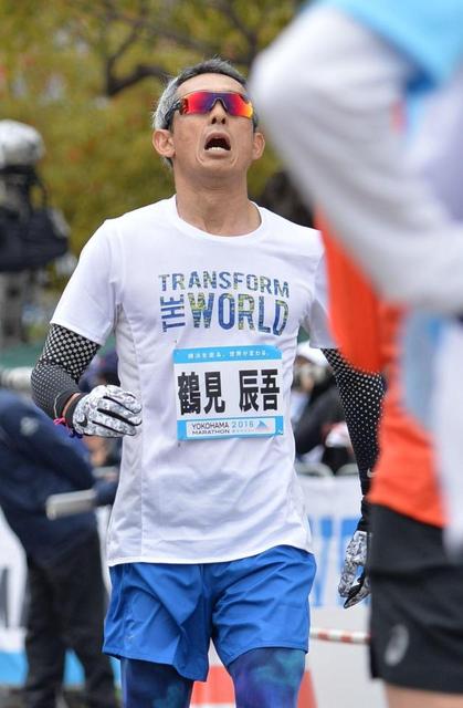 鶴見辰吾 去年の距離不足分が 芸能 デイリースポーツ Online