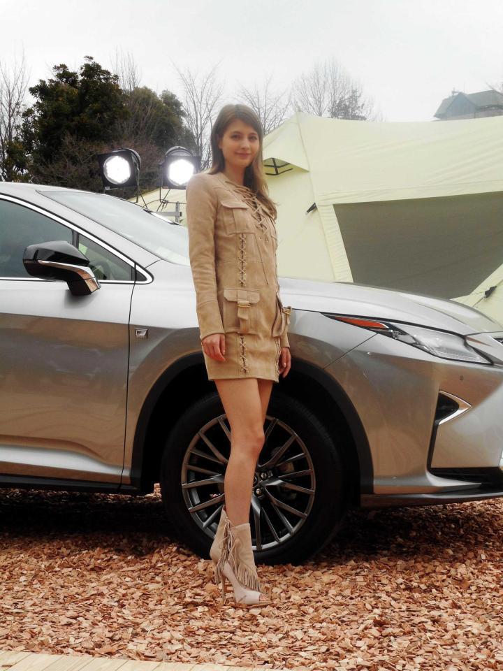 　イベント「レクサスシティグランピンブウィズスノーピーク」に登場したマギー＝東京ミッドタウン