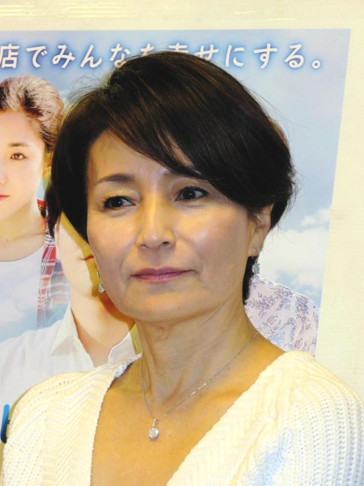 映画イベントに登場した仁科亜希子＝東京・有楽町