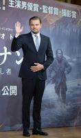 来日記者会見を行ったレオナルド・ディカプリオ＝ザ・リッツ・カールトン東京