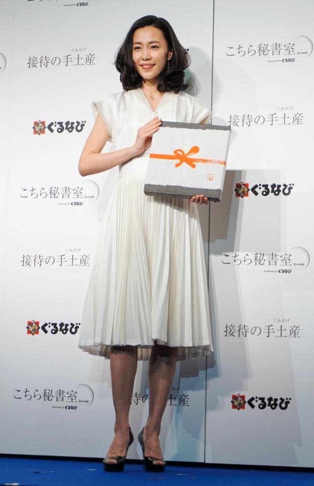 イベントに登場した木村佳乃＝マンダリンオリエンタル東京