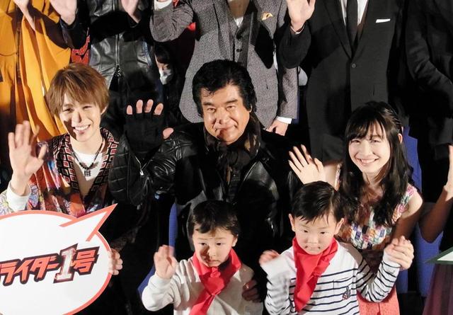 藤岡弘 仮面ライダー１号 初日感謝 芸能 デイリースポーツ Online