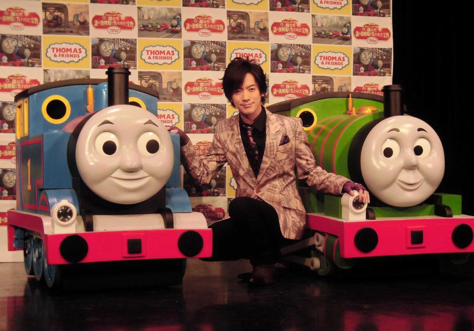 　ちびっ子ファンからの歓声にご満悦のＤＡＩＧＯ