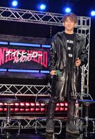 ドラマ「ナイトヒーローＮＡＯＴＯ」で主演のＥＸＩＬＥ・ＮＡＯＴＯ＝テレビ東京天王洲スタジオ