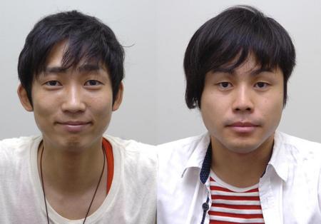 ＮＯＮ　ＳＴＹＬＥの石田明（左）と井上裕介