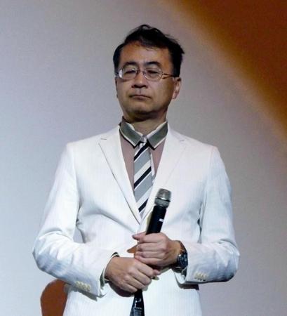 舞台あいさつした金子修介監督＝大阪・梅田ブルク７