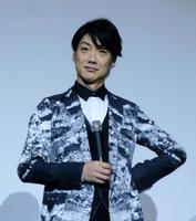 舞台あいさつした野村萬斎＝大阪・梅田ブルク７