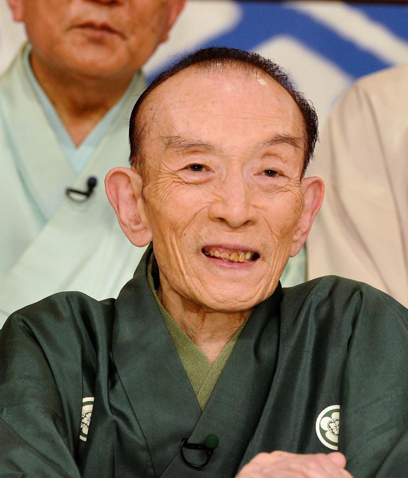 笑点の司会から身を引くことを発表した桂歌丸＝後楽園ホール（撮影・堀内翔）