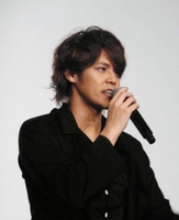 映画「亜人－衝突－」の初日舞台あいさつを行った宮野真守＝東京・ＴＯＨＯシネマズ新宿