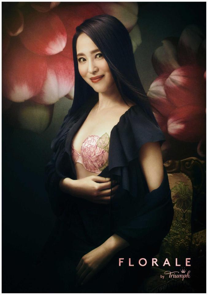 　ＣＭで自身初の下着姿を披露する松田聖子