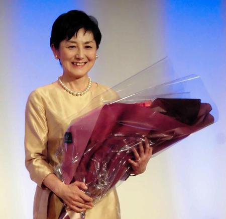 テレビ部門個人賞を受賞した国谷裕子キャスター＝都内