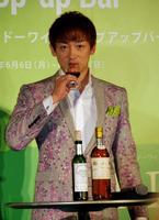 妻の堀北真希を「アモーレ」と呼ぶと宣言した山本耕史＝東京・六本木ヒルズ内