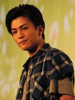 舞台挨拶を行った岩田剛典＝東京・丸の内ピカデリー