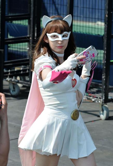 小嶋陽菜にゃんにゃん仮面になった理由/芸能/デイリースポーツ online