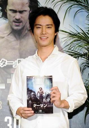 ターザンの声を演じる桐谷健太＝都内