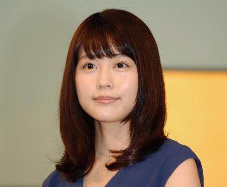 連続テレビ小説のヒロイン発表記者会見に登場した有村架純