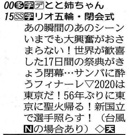 　ＮＨＫのテレビ欄