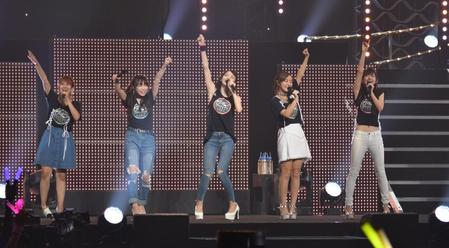 アンコールまで力いっぱいコンサートを盛り上げた℃-ｕｔｅ＝日本武道館