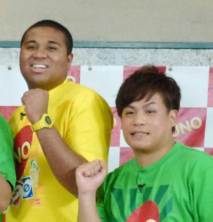 マテンロウのアントニー（左）と大野大介