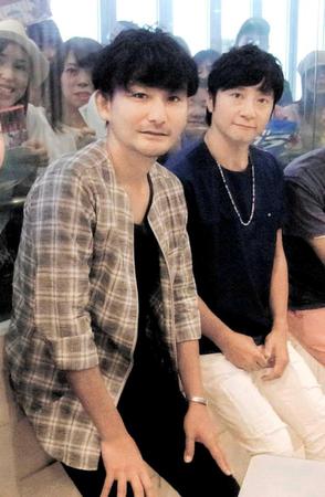 　　広島優勝記念ライブに出演するポルノグラフィティ