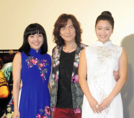 ミュージカルへの思いを語った（左から）中野加奈子、ダイアモンドユカイ、キム・スハ＝東京・日比谷