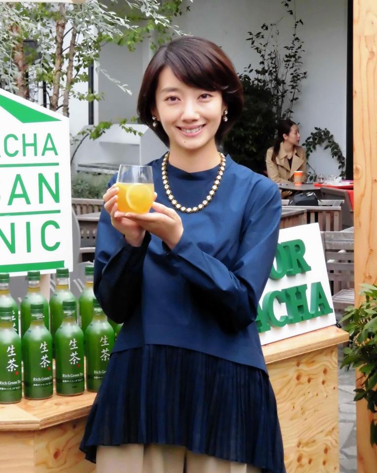 イベントに出席した波瑠＝東京・代官山