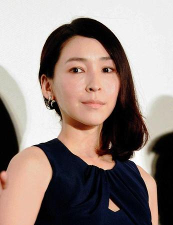　出産を発表した麻生久美子
