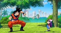 「ドラゴンボール超」で共演する孫悟空（左）と則巻アラレ