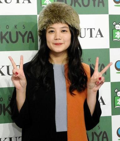 「あだ名付け会」を開いた清水富美加＝東京・福家書店新宿サブナード店