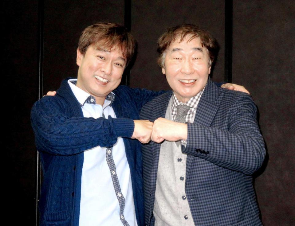 太川陽介（左）と蛭子能収　