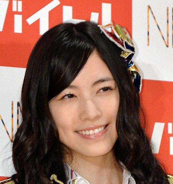 松井珠理奈 紅白選抜もし１位だったら 芸能 デイリースポーツ Online