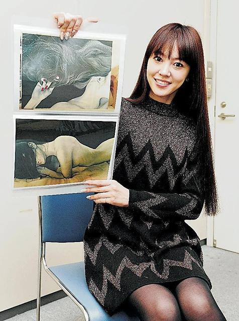 松下萌子がチョークアートの個展を初開催…上戸彩、橋本マナミの同期